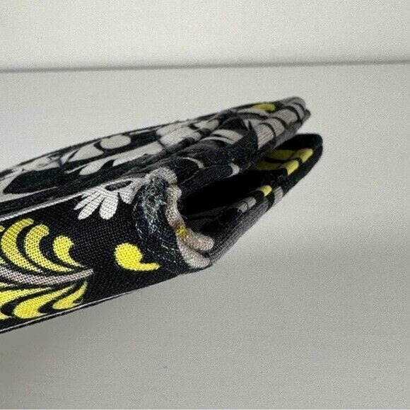 Vera Bradley Baroque Snappy Wallet Medium Snap Slim Bi-Fold Organizer With Wear - Picture 11 of 13